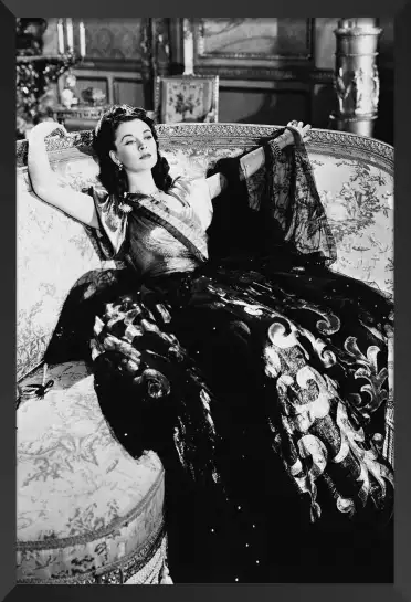 Vivien Leight - affiche cinema noir et blanc