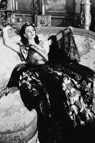 Vivien Leight - affiche cinema noir et blanc