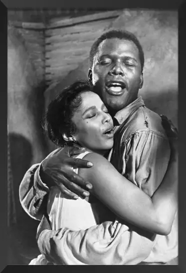 Porgy and Bess - affiche cinema noir et blanc