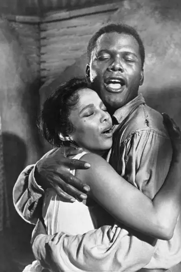 Porgy and Bess - affiche cinema noir et blanc