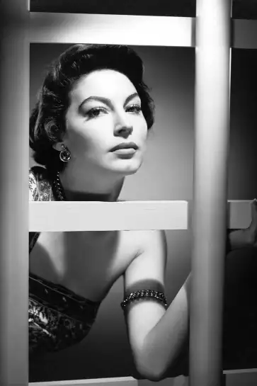 Ava Gardner - affiche tournage de cinema