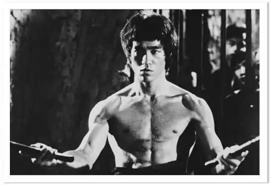 Bruce Lee - affiche acteurs et actrices celebres