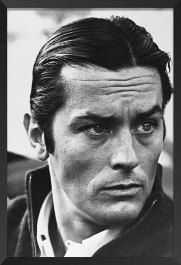 Alain Delon - affiche acteurs et actrices celebres