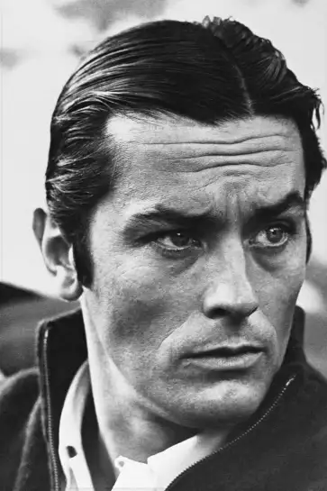 Alain Delon - affiche acteurs et actrices celebres