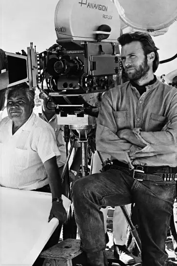 Clint Eastwood - affiche tournage de cinema