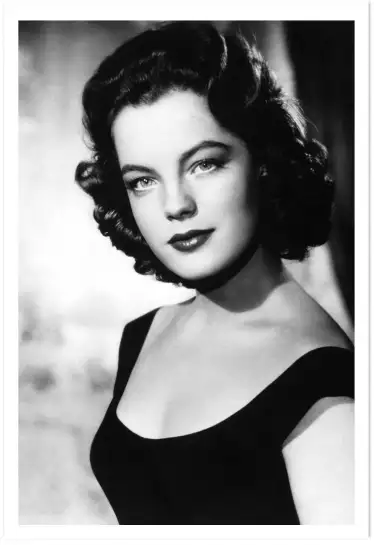 Romy Schneider - affiche acteurs et actrices celebres