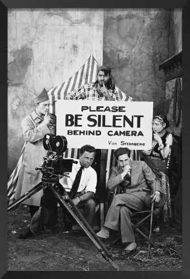 The Exquisite Sinner - affiche tournage de cinema