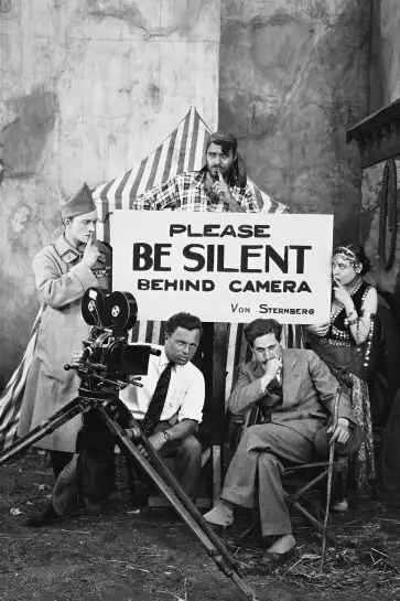 The Exquisite Sinner - affiche tournage de cinema