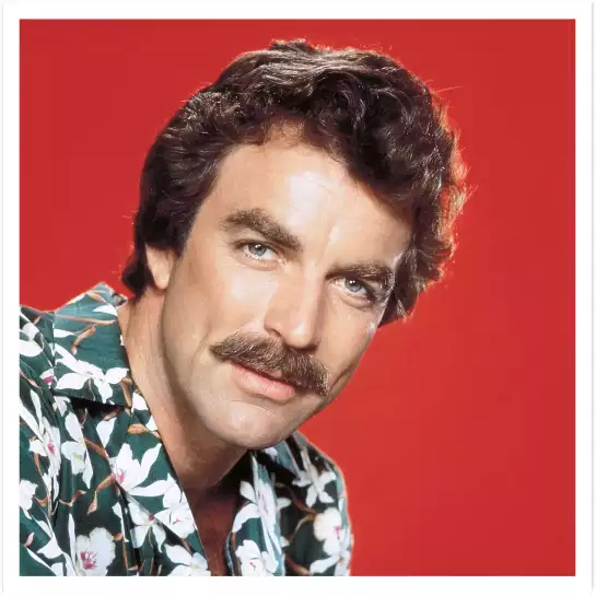Tom Selleck - affiche acteurs et actrices celebres
