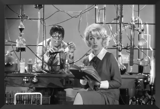 Docteur Jerry et Mister Love - affiche tournage de cinema