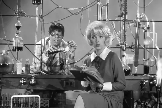 Docteur Jerry et Mister Love - affiche tournage de cinema