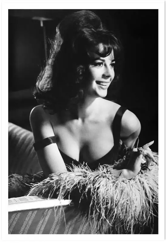 Nathalie wood - affiche acteurs et actrices celebres