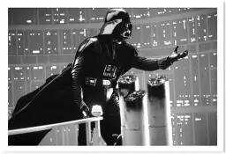 Dark Vador - affiche tournage de cinema