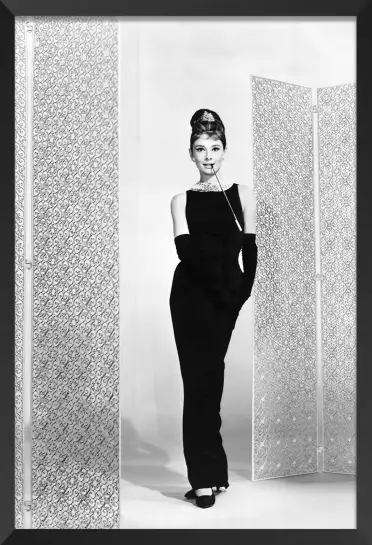Audrey Hepburn - affiche acteurs et actrices celebres