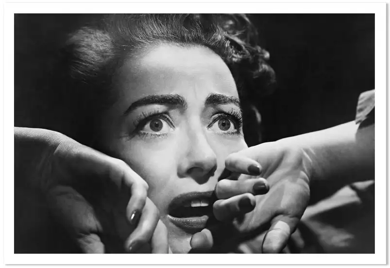 Joan Crawford - affiche acteurs et actrices celebres