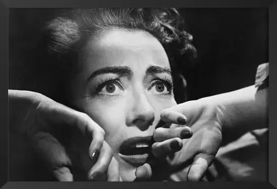 Joan Crawford - affiche acteurs et actrices celebres