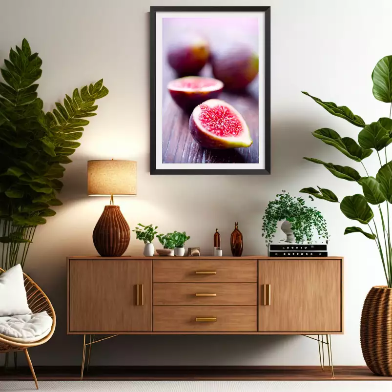 Fruit figue - affiche fruits