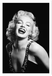 Marilyn Monroe Lipstick | Affiches d'actrice célèbre