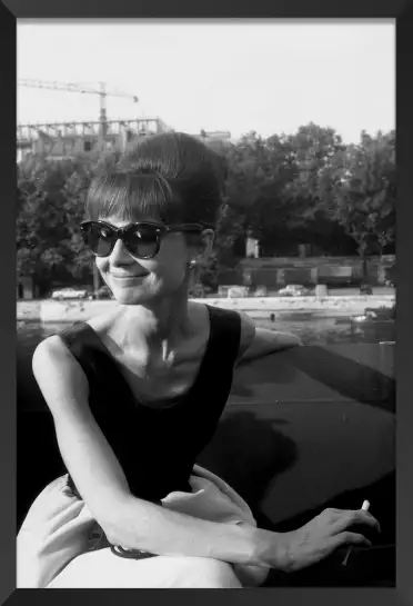 Audrey Hepburn à Paris - affiche de cinema