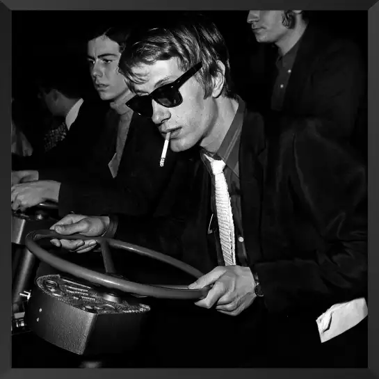Jacques Dutronc à Miniland,1967 - affiche chanteur