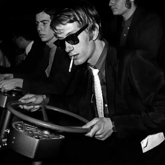 Jacques Dutronc à Miniland,1967 - affiche chanteur