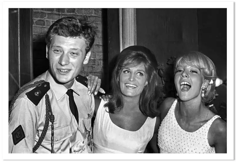 La première de Dalida - affiche acteurs et actrices celebres