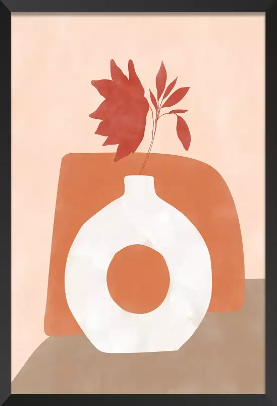 Erable en terre cuite - affiches minimalistes Erable en terre cuite - affiches minimalistes