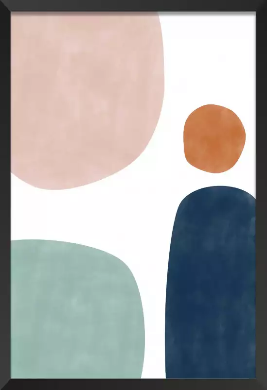 Lira composition - affiche art abstrait