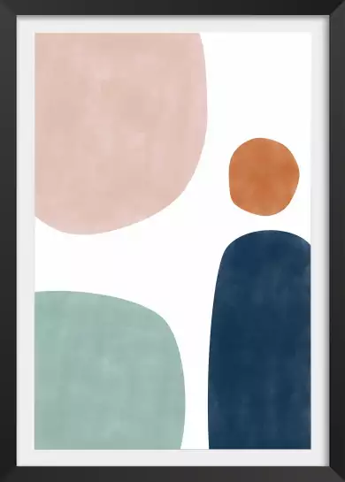 Lira composition - affiche art abstrait