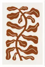 Wind kissed - affiche plantes
