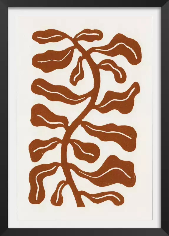 Wind kissed - affiche plantes