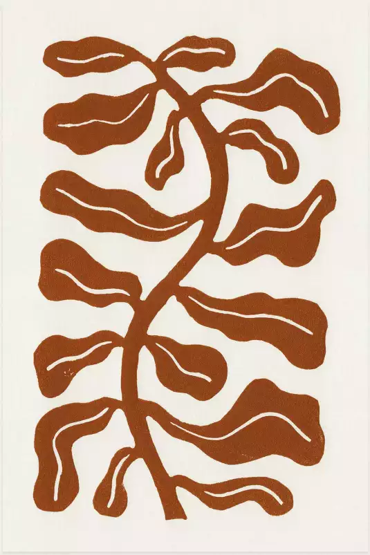 Wind kissed - affiche plantes