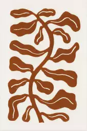 Wind kissed - affiche plantes