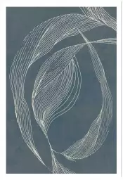 Dancing lines - poster art abstrait
