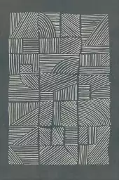Irregular pattern - affiche geometrique