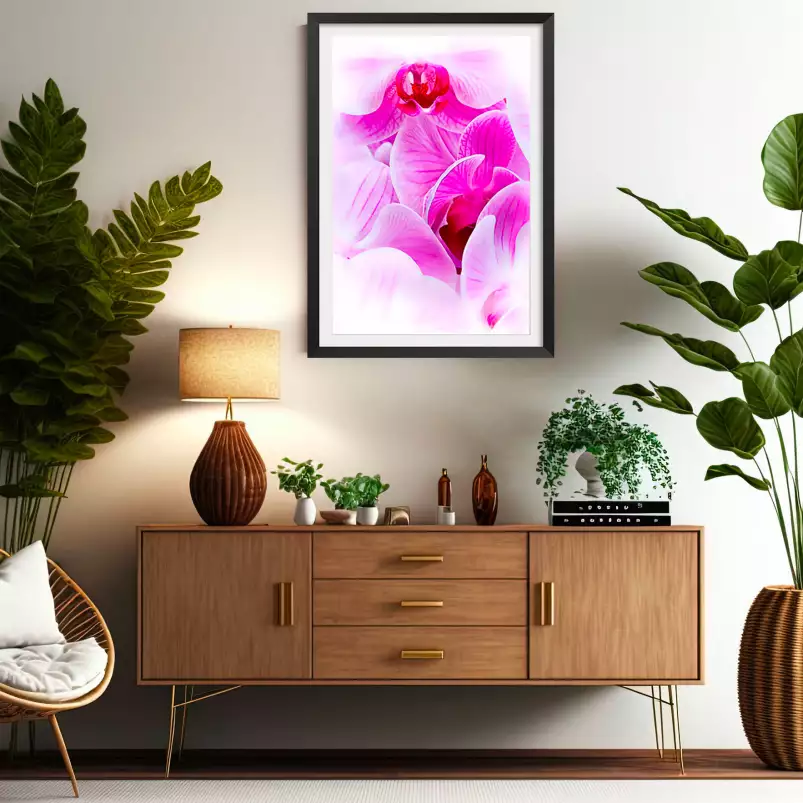 Petale Orchidée - tableau de fleur