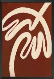 Simple palm - tableau abstrait