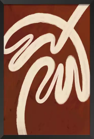 Simple palm - tableau abstrait