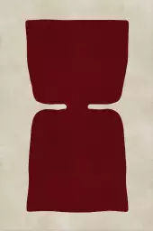 4 burgundy - tableau abstrait