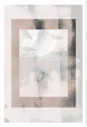 Brush composition - affiche geometrique