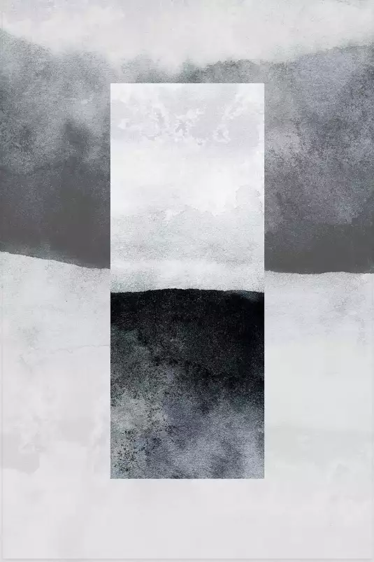 Contraire - affiche geometrique
