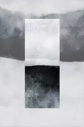 Contraire - affiche geometrique