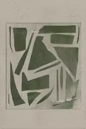 Papiers coupés - tableau abstrait et géométrie