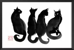 Yoru Neko - tableaux japonais