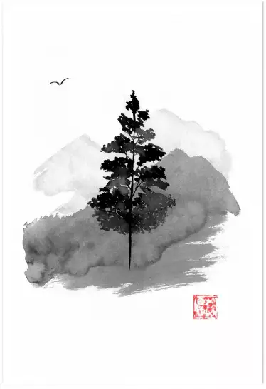 Kodama - deco murale japonaise