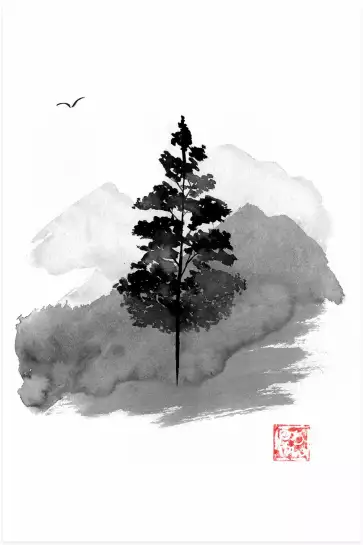 Kodama - deco murale japonaise