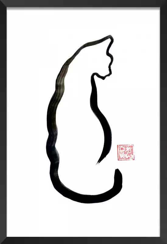 Le chat ninja - affiche de chat