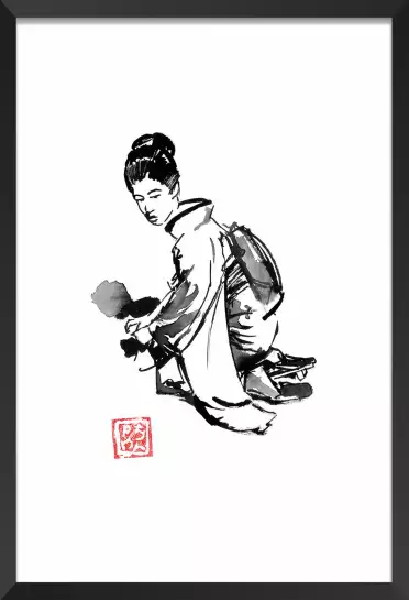Passage du temps - estampe japonaise
