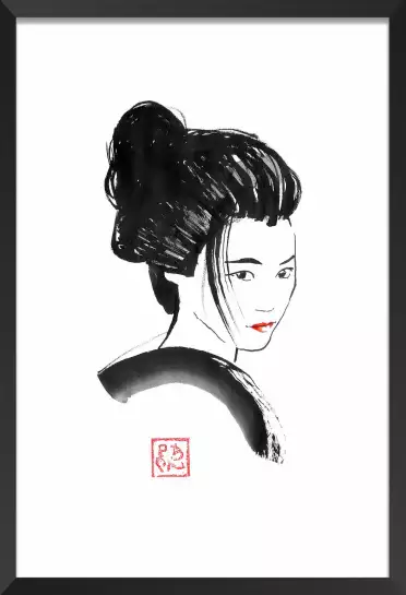 Akai kushi - tableau japonais