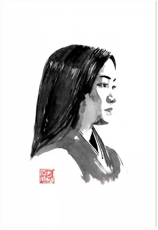 Onna sama - estampe japonaise